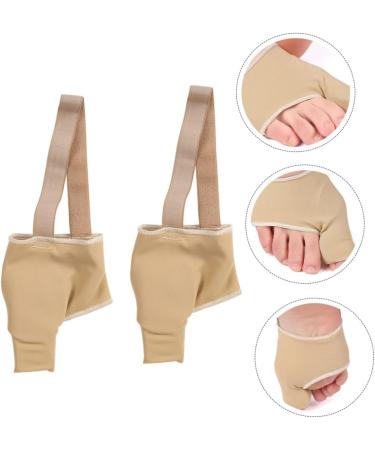 Healeved Bunion Socks 1pair | Hallux Valgus Corrector Nylon Splitter Guard | Orthodontic Belt Stretcher Band | Hallux Valgus Socks | 9.8x7cm - Buy Online on SooperMarket.com