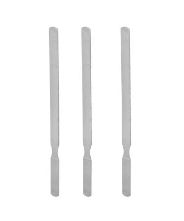 Manicure File 7.1 Inch Anti-Rust Stainless Steel Nail File for Home