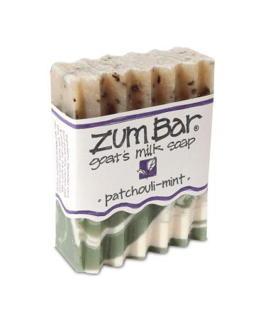 Indigo Wild Zum Bar Goat's Milk Soap Patchouli Mint 5-Pack - Natural and Nourishing Soap Bars - Buy Online on SooperMarket.com