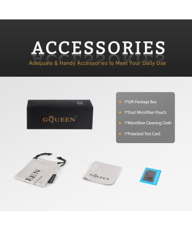 Buy GQUEEN Horn-Rimmed Glasses - UV400 Fake Nerd Glasses for Men & Women | Shiny Black No Prescription Needed - International Shipping - Buy Online on SooperMarket.com