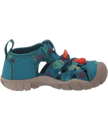 KEEN Unisex Kid's Seacamp 2 CNX Sandal - Smokey Bear Fjord Blue | Size 4 UK Child - Buy Online on SooperMarket.com