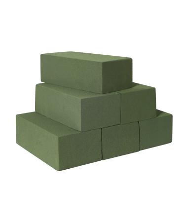 Floral Foam for Fresh and Artificial Flowers, 6PCS Wet and Dry Floral Foam Blocks for Wedding, Birthdays and Garden Decorations