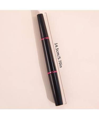 Ysvnlmjy Retractable Lip Brush | Compact Lip Brush | Professional Lip Brush With Cap Travel Makeup Brush Dual-ended Lipstick Blending Brush With Round and Flat Head Complete With Dust-proof Lid - Buy Online on SooperMarket.com