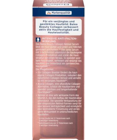 Balea Beauty Collagen Retinol Serum 30ml - Anti-Aging Skin Care | Shop Internationally - Buy Online on SooperMarket.com