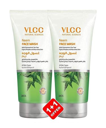 VLCC Neem Face Wash Combo Pack of 2 (150 ml2)