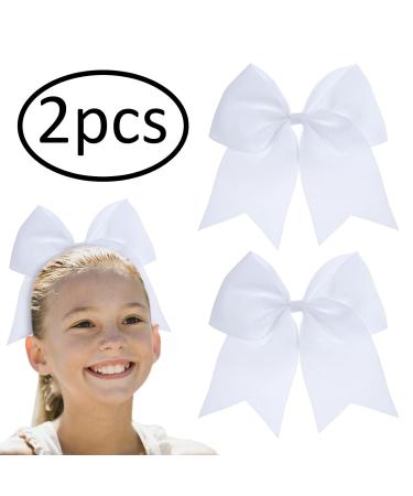 Shop Aster 2-Piece Big Hair Bows for Women & Girls | 8 Inch Cheerleading Ribbons | Perfect Team Gifts - Buy Online on SooperMarket.com
