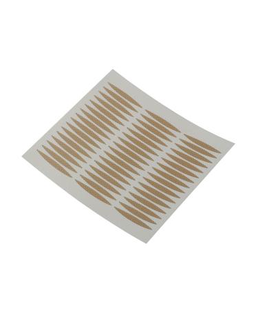 gernie 72 Pairs Double Eyelid Tape Eyelid Tape Breathable Hypoallergenic Sticker Olive Shape Hypoallergic Double Eyelid Patch for Medical Double Sided Eyelid Tape Eyelash Adhesives 1302 skin color model