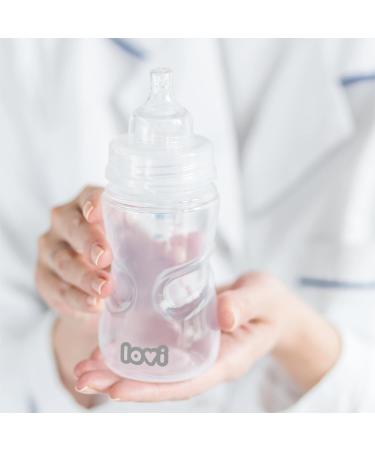 LOVI Anti-Colic Baby Feeding Bottle with Dynamic Teat | 250 ml | Super Air Vent System | Protects The Sucking Reflex | Medically Tested - Buy Online on SooperMarket.com