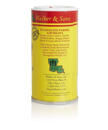 Slap Ya Mama Cajun Seasoning 16oz by Walker & Sons - Authentic Louisiana Blend - Buy Online on SooperMarket.com