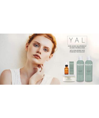 NOAH Yal Hyaluronic Acid Hair Care Set - Moisturizing Shampoo Conditioner & Serum | Cruelty-Free & Fortifying | 8.5 fl.oz Each + 20ml Hair Serum - Buy Online on SooperMarket.com