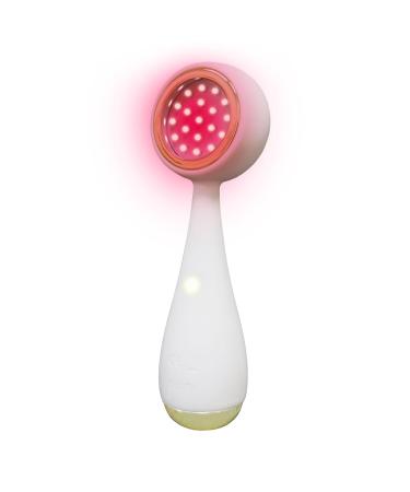PMD Clean Redvolution - Smart Facial Cleansing Device with Silicone Brush & Age-Defying Red Light Therapy Treatment - Smooths Fine Lines and Wrinkles Firms and Tones - For Face & Body Cream