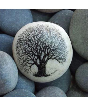 Smooth Painting Rocks 3-4 inches - Pack of 12 for Art Crafts and Decoration - Buy Online on SooperMarket.com