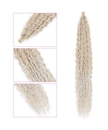Buy DSoar 30 Deep Twist Crochet Hair - 3 Packs Ocean Wave Curly Bohemian Braids | Synthetic Hair Extensions for Women & Girls - 30inch 18/56c# - Buy Online on SooperMarket.com