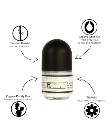 Panier des Sens Natural mens Deodorant aluminum free antiperspirant - Made in France & 100% natural - 1.69 Fl.Oz/50ml - Buy Online on SooperMarket.com