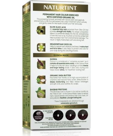 Naturtint 4M Mahogany Chestnut Permanent Hair Colour 170ml - Buy Online on SooperMarket.com
