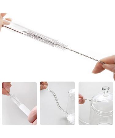 Pipe Straw Cleaner Brush(5 Pack) Bristle Cleaner for Stainless Steel Drinking Straws for Cleaning Pipe Straw Sippy Cup Bottle and Tube - Buy Online on SooperMarket.com