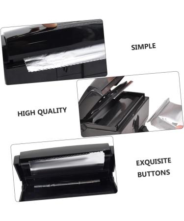 MAGICLULU 1pc Tin Foil Hairdressing Nail Polish Organizer Case Foil Dispenser Foil Nail Automatic Cutting Machine Abs Environmental Protection Material Remover Mini - Buy Online on SooperMarket.com