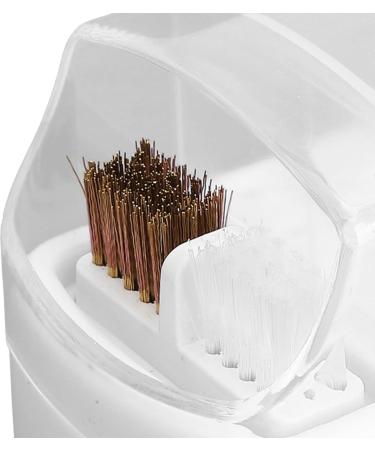 Nail Drill Bits Container Portable Acrylic Cover 30 Holes Nail Drill Bits Stand for Artist for Salon (White) - Buy Online on SooperMarket.com