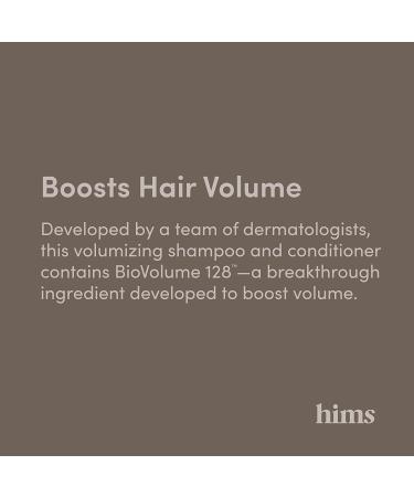 Hims Max Volume Shampoo & Conditioner Pack - Citrus Spice - Men's Natural Volumizing Hair Care - 2 x 6.4 fl oz - Buy Online on SooperMarket.com