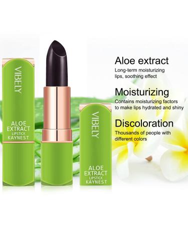 Kaynest Aloe Vera Lipstick Set-C - 2 Pack Moisturizing Lip Balm for Long Lasting Color Change - Buy Online on SooperMarket.com