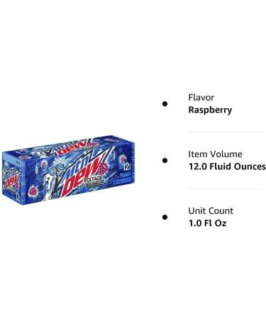 Mountain Dew Voltage Berry & Citrus Soda Pop 12 Fl Oz Pack of 12 - Buy Online on SooperMarket.com