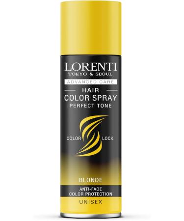 Lorenti Hair Color Spray | Temp Perfect Tone | Anti-Fade Colour Protection | Silver 150 ml - Buy Online on SooperMarket.com