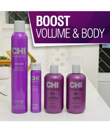 CHI Magnified Volume Finishing Spray Bundle - 12 oz and 2.6 oz - Buy Online on SooperMarket.com