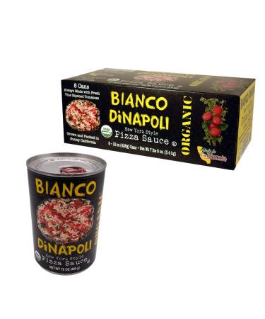 Bianco DiNapoli New York Style Organic Pizza Sauce 15oz 8 cans per case