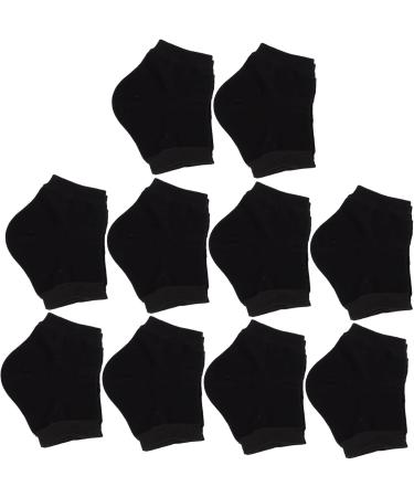 minkissy 20 Pairs Silicone Heel Socks Heel Socks for Dry Cracked Feet Cracked Heels Moisturizing Heel Socks Spa Socks Foot Protectors for Feet Portable Heel Socks Toe Socks Comfortable - Buy Online on SooperMarket.com