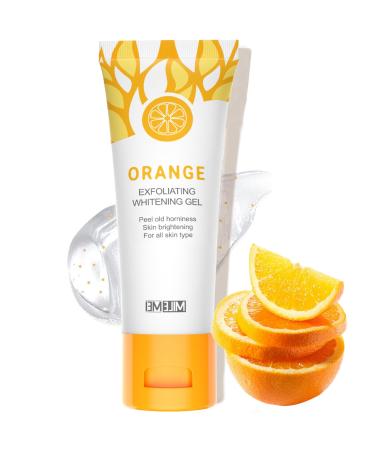 Face Exfoliator Exfoliating Face Wash Vitamin C Face Scrub Exfoliator Cleansing Balm Facial Cleanser for Men & Women Smooth Orange Blossom - Nourishing