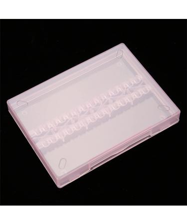 14 Holes Professional Nail Art Polishing Grinding Drill Bit Holder Storage Box (Pink) - Buy Online on SooperMarket.com