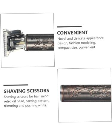 minkissy 1 Set Special Carving Clippers Professional Hair Trimmer Cordless Clippers Hair Grooming Trimmer Hair Grooming Clipper Men's Razor Electronic Component Wooden Electric Scissors Man - Buy Online on SooperMarket.com
