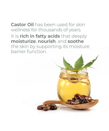 Riciniol Bright Eyes: Castor Oil Emulsion with Vitamin C & E, Lavender Essential Oil - 15ml for Eyelash & Eyebrow Growth - Buy Online on SooperMarket.com