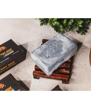 Suavecito Charcoal Body Soap - 6 Pack | Exfoliating Cleanser for Smooth Skin - Buy Online on SooperMarket.com