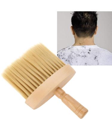 Barber Neck Dust Brush Brush Hair Cutting Tool Neck Duster Brush Neck Face Duster Brush Salon Hair Cleaning Wooden Sweep Brush Hair Cut Hairdressing Tool