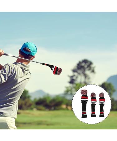 WINOMO 3 Pack Golf Club Head Covers Knitted Driver Headcovers for Ultimate Protection | International Shipping - Buy Online on SooperMarket.com