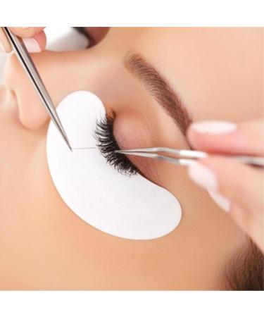 Feita Precision Eyelash Tweezers Set - Professional Straight & Curved Tweezers for Eyelash Extensions - Fine Tip - Silver - 2 Pack - Buy Online on SooperMarket.com
