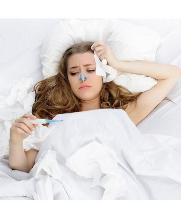 16Pcs Healeved Nose Cuffs - Stop Nosebleeds & Epistaxis Clips | EVA Foam Nose Bleed Stopper for First Aid - Blue - Buy Online on SooperMarket.com
