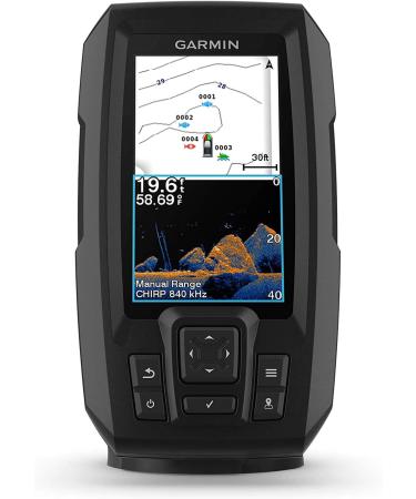 Garmin Striker Vivid 4cv Bundle with Transducer and Cover | 4 Color Fishfinder | Vivid Scanning Sonar | 010-02550-00 - Buy Online on SooperMarket.com