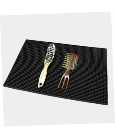 Non-Slip Hair Cutting Tool Mat - Anti-Skid Pad for Salon & Home Hairdressing | Durable Cushion for Hair Trimmers & Styling Tools - Buy Online on SooperMarket.com