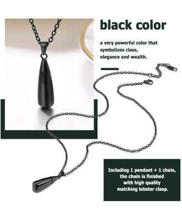 Personalized Prosteel Urn Chain Necklace - Stainless Steel & 18K Gilded - Memorial Ash Pendant with Cross Maria Life Tree Designs - 55cm/50cm Chain - Buy Online on SooperMarket.com