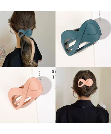 French Hair Clips Large Women Hair Clips Set Non Slip Matte Hair Clips for Thick Hair and Thin Elegant Hair Accessories - Buy Online on SooperMarket.com