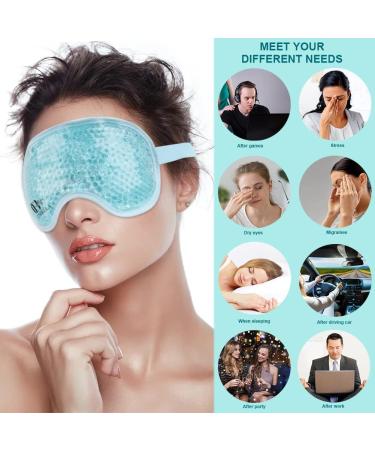 CONBELLA Reusable Cooling Eye Mask for Puffy Eyes and Dark Circles - 6 Pack - Buy Online on SooperMarket.com