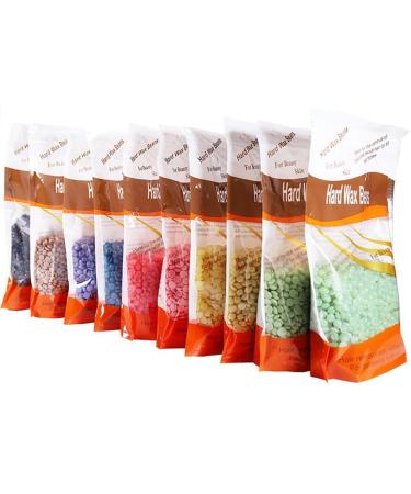 Bakemoro 300g Hard Wax Beans for Hair Removal - Easy & Durable Full Body Waxing Pearls for Wax Heater - Buy Online on SooperMarket.com