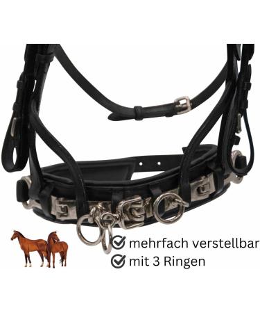Buy AMKA Leather Cavesson with Bit Buckle - Premium Quality & Comfort for Equine Enthusiasts | International Shipping Available - Buy Online on SooperMarket.com