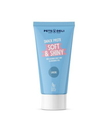 Pets Deli Soft & Shiny Skin & Coat Snack Paste for Cats with Biotin and Zinc for Shiny Coat 75g