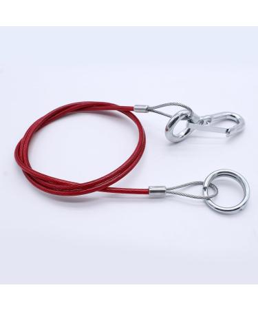 Upgraded Trailer Safety Rope 100cm Robust Trailer Towing Cord Strong & Wear Resistant for Various Towing Need 100cm Trailer Safety Rope Heavy Duty Towing Rope Durable Trailer Rope - Buy Online on SooperMarket.com