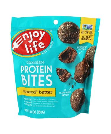Enjoy Life Foods Chocolate Protein Bites Sunseed Butter 6.4oz (180g)