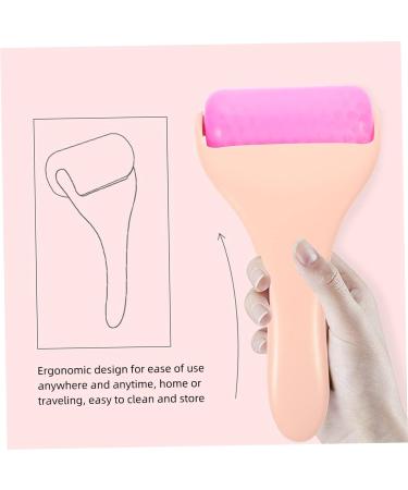 Massage Roller Face Massager | Ice Roller & Eye Cream Tool for Skin Care | Purple Facial Massage Stick 17x7.5x3cm - Buy Online on SooperMarket.com