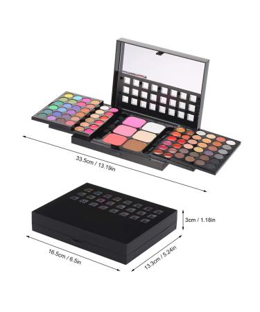 Pure Vie 96 Colors Eyeshadow Palette - Professional Makeup Contouring Kit - Buy Online on SooperMarket.com